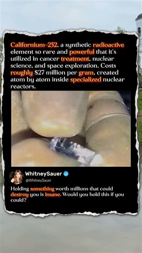 The Most Expensive Metal On Earth! 🧪 #Science #Facts #Amazing