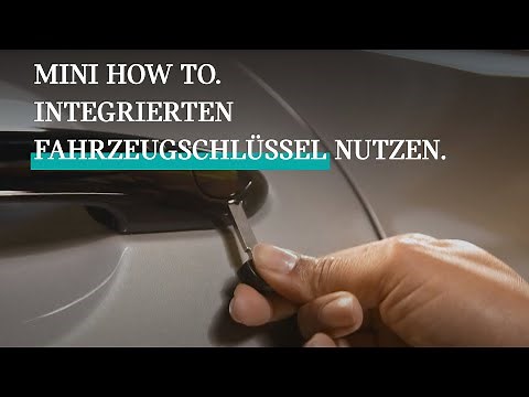 MINI HOW TO | Using the integrated vehicle key