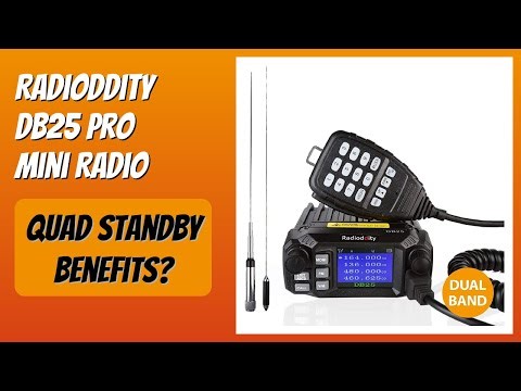 REVIEW (2026): Radioddity DB25 Pro Mini Radio. Features
