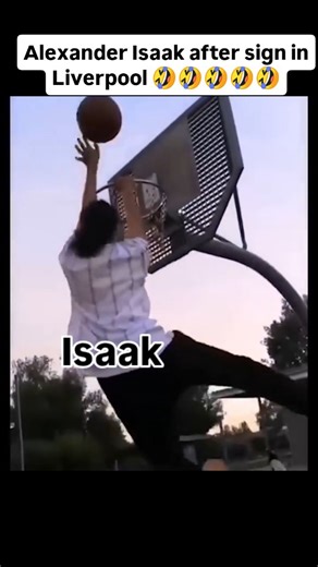 Tlatlaa on Instagram: "Alexander Isaak after signing in Liverpool this season 🤣🤣🤣🤣🤣"