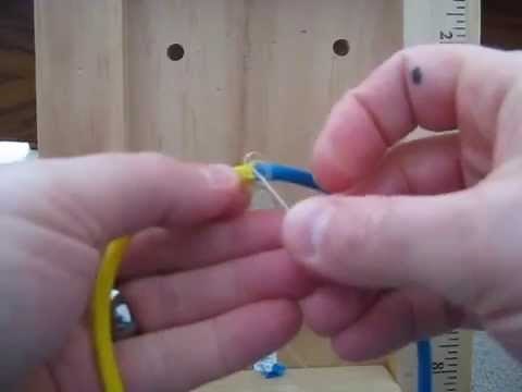 How to Splice and Join Two Colors of Paracord - Sleeve and Stitch Method (Paracord 101)