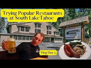 South Lake Tahoe Day 3 | Amazing BRUNCH Place | Trying our first CASINO in Tahoe | Himmel House Food