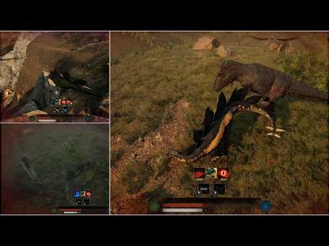Path of Titans | Stegosaurus Combat