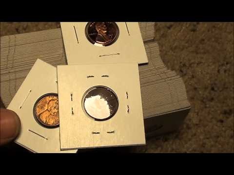 How To protect your coins, Mylar and cardboard coin holders for coin collecting and selling coins