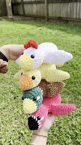 Crochet Bird Pattern Bundle 4-in-1 NO SEW Patterns Flamingo Mallard Chicken Chick Beginner Friendly Amigurumi Ducks Stuffed Animal - Etsy