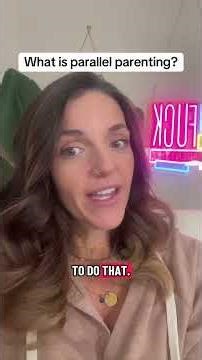 Parallel parenting isn’t about being petty or disengaged—it’s about protecting your kids from