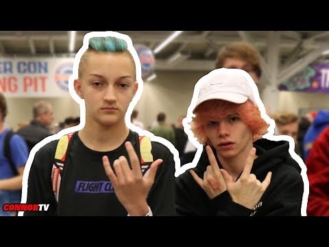 The BACKPACK KID teaches me how to FLOSS dance???