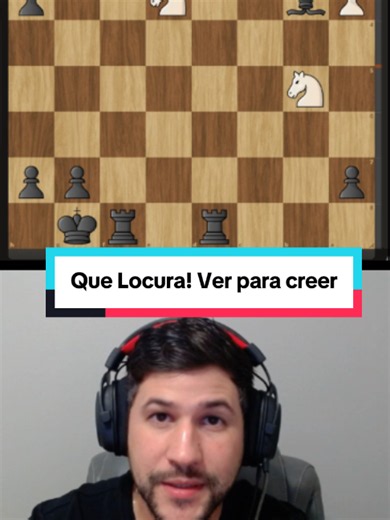 Mate de alfil y caballo en partida real: la combinación de Jonny Hector