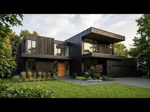 Minimalist Meets Bold | Black House Design That Redefines Modern Living
