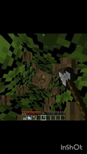 How to min wood in Minecraft!!