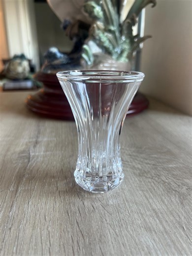Vintage Mikasa Petit Crystal Vase 3.75" Clear Glass MCM - Etsy