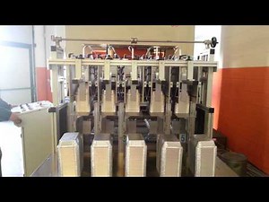 Aluminium foil containers machine and moulds by : EM srl (LC) Italy