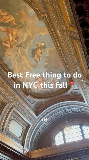 The best free thing to do in NYC this fall📚✨ #thingstodoinnyc #nyctravel