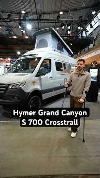 New Hymer Grand Canyon S 700 Crosstrail Campervan! #campervan #panelvan #allwheeldrive #hymer