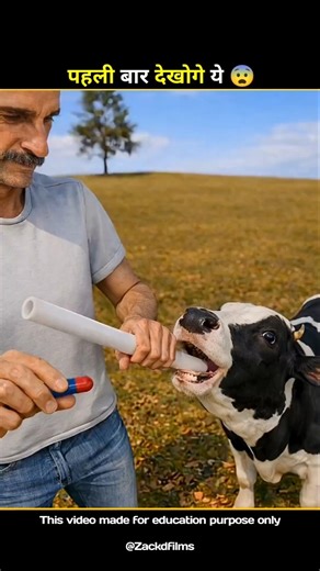 Why Do Farmers Put Magnets Inside Cows 😱 || #shorts #facts #factoholic
