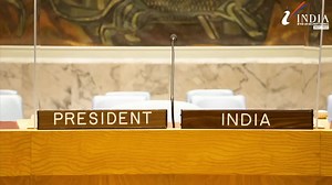 7.2K views · 365 reactions | #IndiainUNSC India  takes over as President of the UN Security Council for August Ministry of External Affairs, Government of India | India at UN (Permanent Mission of India to the United Nations, New York) | Facebook