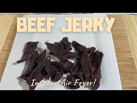 Air Fryer Beef Jerky | Simple and Easy Beef Jerky | Air Fryer Recipes |