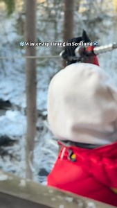 Our zip line course is still open and looking even more stunning than ever! 😍 Anyone fancy some winter zip lining? 😏 #scotland #highlandfling #ziplining #adventure #winter | Highland Fling