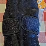 Adjustable Back Support for Medium Dogs - Joint Support Brace with 5 Plastic Rib Support System & Soft Airflow Fabric, Ideal for Post-Op or Daily Back Support, Black M