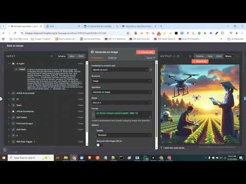 ▶️ RSS feed new extract + posting on Facebook and LinkedIn n8n