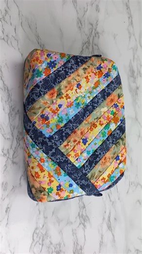 From scraps fabrics to an amazing art project! #shortvideo #shorts #sewing #tiktok