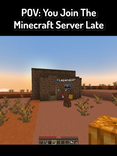Join The Minecraft Server Late: Funny Moments Unleashed