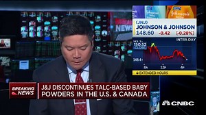 J&J discontinues talc-based baby powders in US & Canada