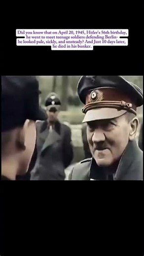 April 20, 1945: The Final Birthday of Hitler in Berlin 🇩🇪📉