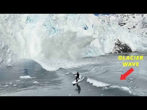 The Most Wild & Weird Novelty Waves in History (Glacier Surfing, Tanker Waves & More!)