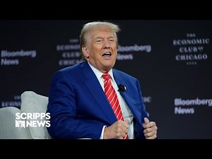 Trump says he aced cognitive tests during interview at Economic Club of Chicago