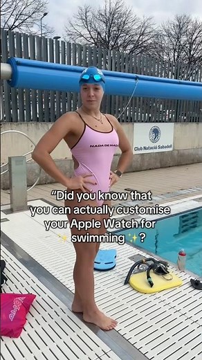 With the help of ‪@myswimpro‬ , you can customize your Apple Watch display for swimming🤩