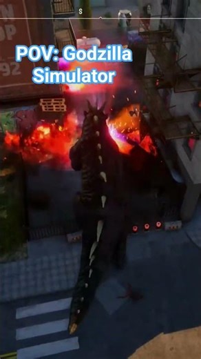 Godzilla simulator!!! #gubbydabest #goatsimulator3