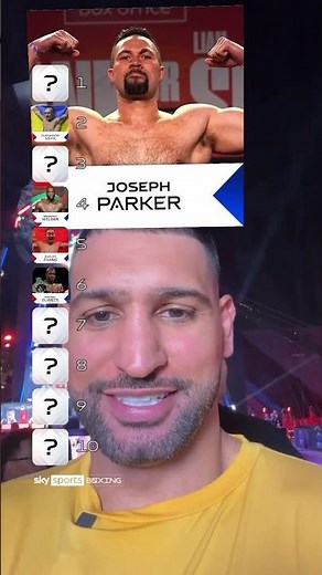 Amir Khan ranks the BEST heavyweights in the world! 🌍