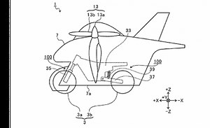 You'll Never Guess What Patent Subaru Just Submitted – Here's a Hint – It's a Flying Motorcycle