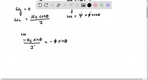 SOLVED:Show that for an axisymmetric body under no force, the rates of precession and spin can be expressed, respectively, as ϕ̇=(HG)/(I^') and ψ̇=(HG cosθ(I^'-I))/(I I^') where HG is the constant value of the angular momentum of the body.