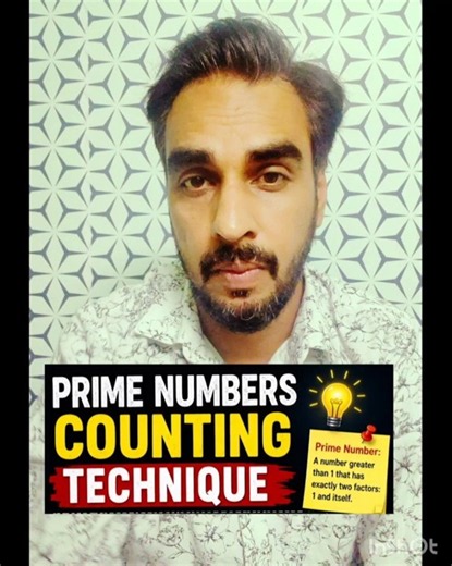 The Fastest Way to Count Prime Numbers! 🤯 | Every JEE Student Must Know #GauravSirMaths