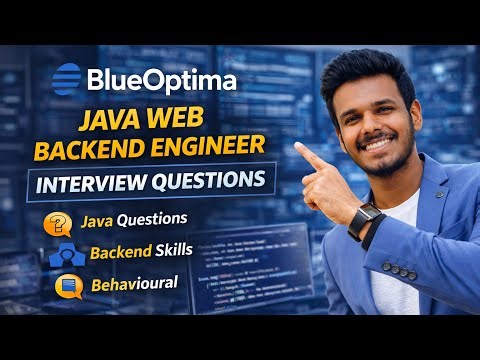 BlueOptima Java Web Backend Engineer Interview Questions