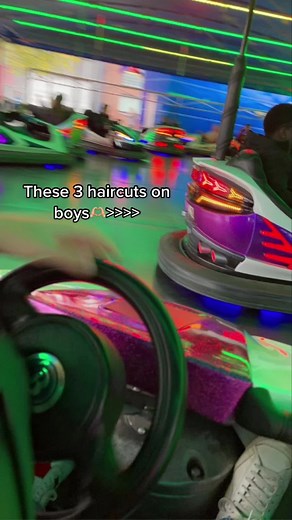Exciting Bumper Car Experience at Amusement Park
