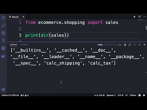 Python #97 - The dir Function [By Mosh Hamedani]