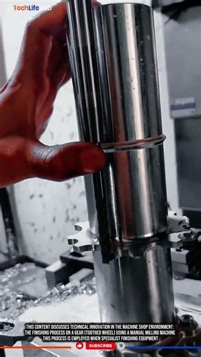 Technology Technical Innovation: High-Precision Gear Finishing with Manual Milling Machine #tech