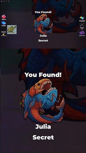 How to get Julia, Dunkleosteus (Secret) Roblox Find the Fish