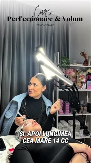 A doua zi de curs - demonstrația mea - tehnica pe bandă 🖤 #extensiigenefircufir #cursuribucuresti