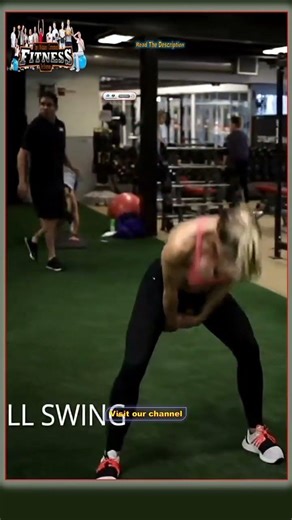 glutes - Kettlebell Swing Exercise #glutes #quads #hamstrings #lowerback #kettlebellswing ##abs