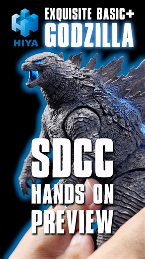 Hiya Toys Exquisite Basic+ Godzilla 2021 HANDS ON PREVIEW