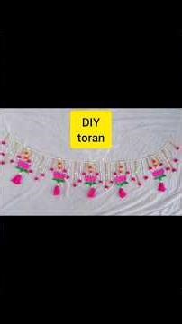 DIY toran 🪷🪷/ DIY toran for diwali 🎇🪔 #diy #toran #shortsforgoals #shorts #youtubeshorts #diwalidiy