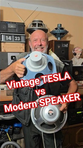 70s Vintage TESLA BASS SPEAKER vs New Modern 12" CELESTION SPEAKERS Sound Comparison Test