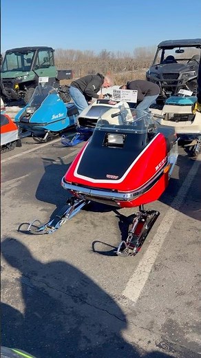 1973 Rupp Nitro ‪@MoonMotorsportsMonticello‬ Vintage Snowmobile show