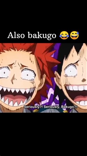 bakugo in hair down😂😂😍 #bakugo #anime #mha #shorts