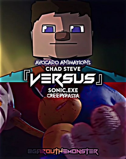 Steve vs Sonic Exe #vsbattle #vsedit #steveminecraft #sonicexe #sonicexeedit