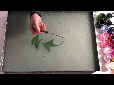 Ebru Tutorial - Tulip- Sevim Surucu
